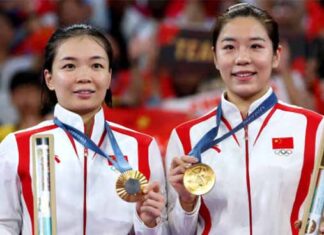 Congratulations to Chen Qingchen/Jia Yifan for winning the 2024 Paris Olympics gold medal. (Photo: Reuters)