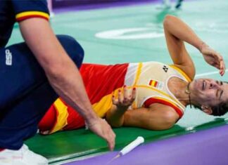 Hope Carolina Marin has a speedy recovery. (Photo: AFP)