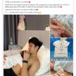 Congratulations to Loh Kean Yew on welcoming an adorable and sweet baby to his family! (Photo: Loh Kean Yew's Facebook)