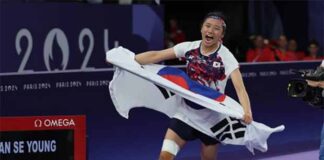 An Se-young criticizes Badminton Korea Association, South Korea government forms 10-Person task force to investigate the association. (Photo: AFP)