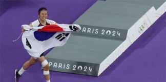 An Se-Young withdraws from the Japan and Korea Opens. (Photo: Xinhua)