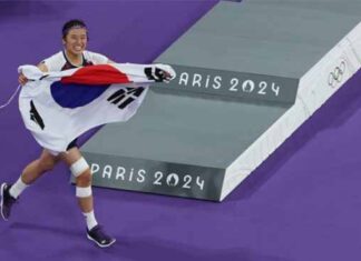 An Se-Young withdraws from the Japan and Korea Opens. (Photo: Xinhua)