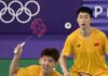 Liu Yuchen, Ou Xuanyi are retiring from international badminton. (Photo: AFP)