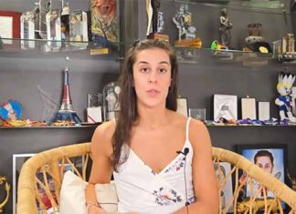 Wish Carolina Marin a speedy recovery!! (Photo: Badminton Europe)