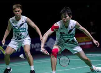 Man Wei Chong and Tee Kai Wun bow out in the first round of the 2024 Korea Open. (Photo: AFP)