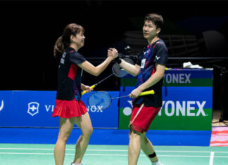 Goh Soon Huat/Shevon Jemie Lai make the 2024 Korea Open quarterfinals. (Photo: Shi Tang/Getty Images)