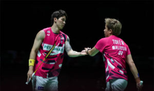 Chen Tang Jie/Toh Ee Wei advanced to the 2024 Korea Open semi-finals. (Photo: Shi Tang/Getty Images)