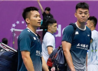 Lee Yang and Wang Chi-Lin's final performance concludes with a defeat (Photo: LTN)