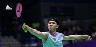 Lee Zii Jia exits the 2024 China Open. (Photo: Shi Tang/Getty Images)