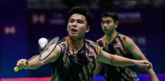 Goh Sze Fei/Nur Izzuddin advanced to the 2024 China Open final. (Photo: Shi Tang/Getty Images)