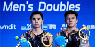 Congratulations to Goh Sze Fei/Nur Izzuddin for winning the 2024 China Open. (Photo: Shi Tang/Getty Images)