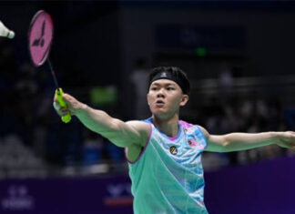 Lee Zii Jia enters the Arctic Open second round. (Photo: AFP)