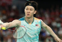 Lee Zii Jia advances to the Arctic Open quarterfinals. (Photo: AFP)