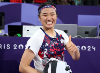 An Se-Young stands for justice as she confronts the Badminton Korea Association's unfair treatment, advocating for better athlete support and reforms in South Korean badminton. (Photo: AFP)