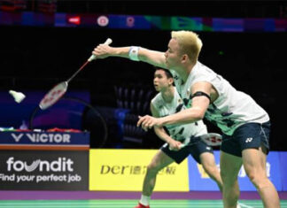 Aaron Chia/Soh Wooi Yik make the Korea Masters second round. (Photo: Shi Tang/Getty Images)