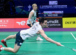 Aaron Chia/Soh Wooi Yik advanced to the Korea Masters quarterfinals. (Photo: Shi Tang/Getty Images)