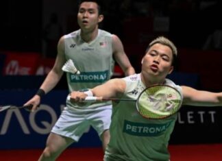 Aaron Chia/Soh Wooi Yik enter the Korea Masters semifinals. (Photo: AFP)