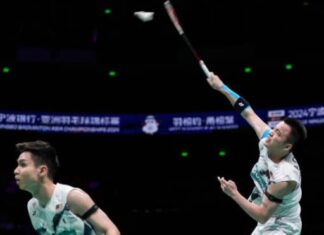 Aaron Chia/Soh Wooi Yik advanced to the Korea Masters final. (Photo: Xinhua)