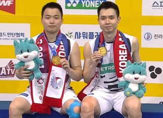 Congratulations to Aaron Chia and Soh Wooi Yik on their Korea Masters victory!(Photo: BWF)