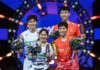 Hoo Pang Ron and Cheng Su Yin: “We Will Grow Stronger” Hoo Pang Ron/Cheng Su Yin and Huang Dong Ping/Feng Yan Zhe pose for pictures at the award ceremony. (Photo: BWF)