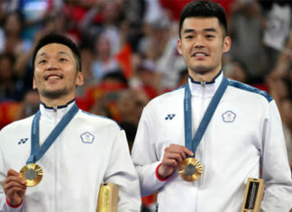 Lee Yang/Wang Chi-Lin set for last dance at 2024 BWF World Tour Finals. (Photo: Shi Tang/Getty Images)