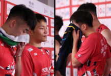 Lee Yang and Wang Chi-Lin bid farewell to their fans at 2024 BWF World Tour Finals Group stage. (Photo: BWF)