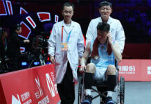 Lee Zii Jia sustains injury at 2024 BWF World Tour Finals Group stage. (Photo: BWF)