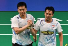 The 2025 Indonesia Masters marks the last dance for Hendra Setiawan and Mohammad Ahsan, also known as "The Daddies". (Photo: AFP)