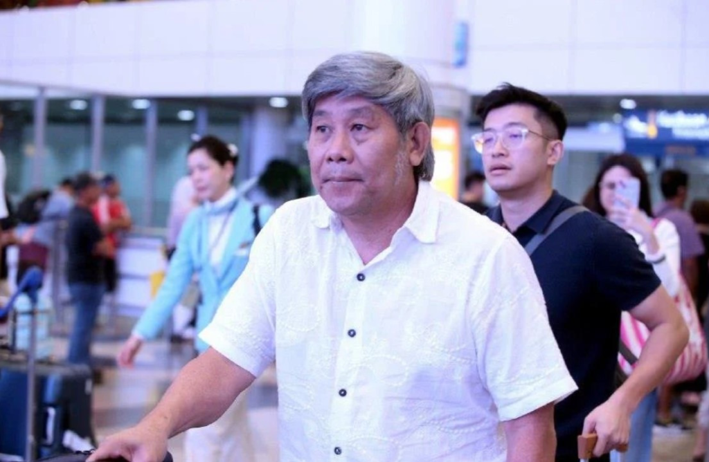 Herry IP has arrived in Malaysia. (Photo: NSTP)