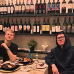 Lee Zii Jia and good friend Anders Antonsen are enjoying a delicious meal together. (Photo: Lee Zii Jia's Instagram)