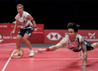 Chen Tang Jie and Toh Ee Wei make the 2025 Malaysia Open second round. (Photo: AFP)