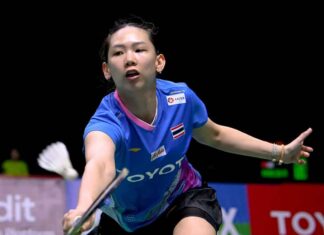 Pornpawee Chochuwong enters the 2025 Thailand Masters semifinals. (Photo: AFP)