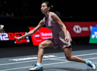 🙏 Thankfully, Michelle Li is safe and on the road to full recovery. We wish her continued strength and success on and off the court. 🏸 (Photo: Shi Tang/Getty Images)