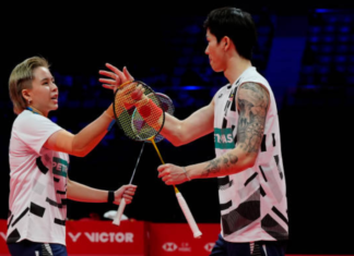 Wishing Chen Tang Jie and Toh Ee Wei the best of luck as they begin a new chapter with their respective partners. (Photo: Shi Tang/Getty Images)