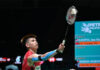 📸 Leong Jun Hao is slowly catching up with the world's top badminton elites. (Photo: Bernama)