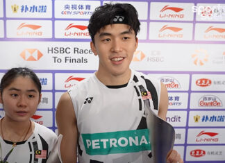 Hoo Pang Ron–Cheng Su Yin are the rising mixed doubles pair from Malaysia. (Photo: Sport Center)