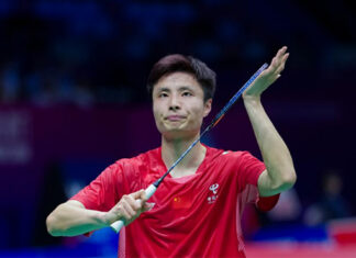 Shi Yuqi emerges as the leader for China's Sudirman Cup campaign. (Photo: Xinhua)