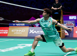 Leong Jun Hao will once again spearhead Malaysia's campaign, hoping to inspire another upset in the prestigious mixed team tournament. (Photo: Fred Lee/Getty Images)