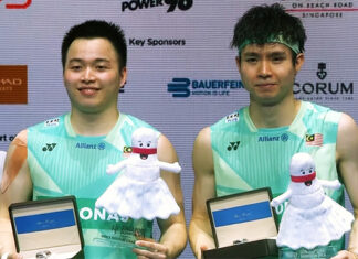 Congratulations to Aaron Chia/Soh Wooi Yik for winning the 2025 Singapore Open. (Photo: BWF)