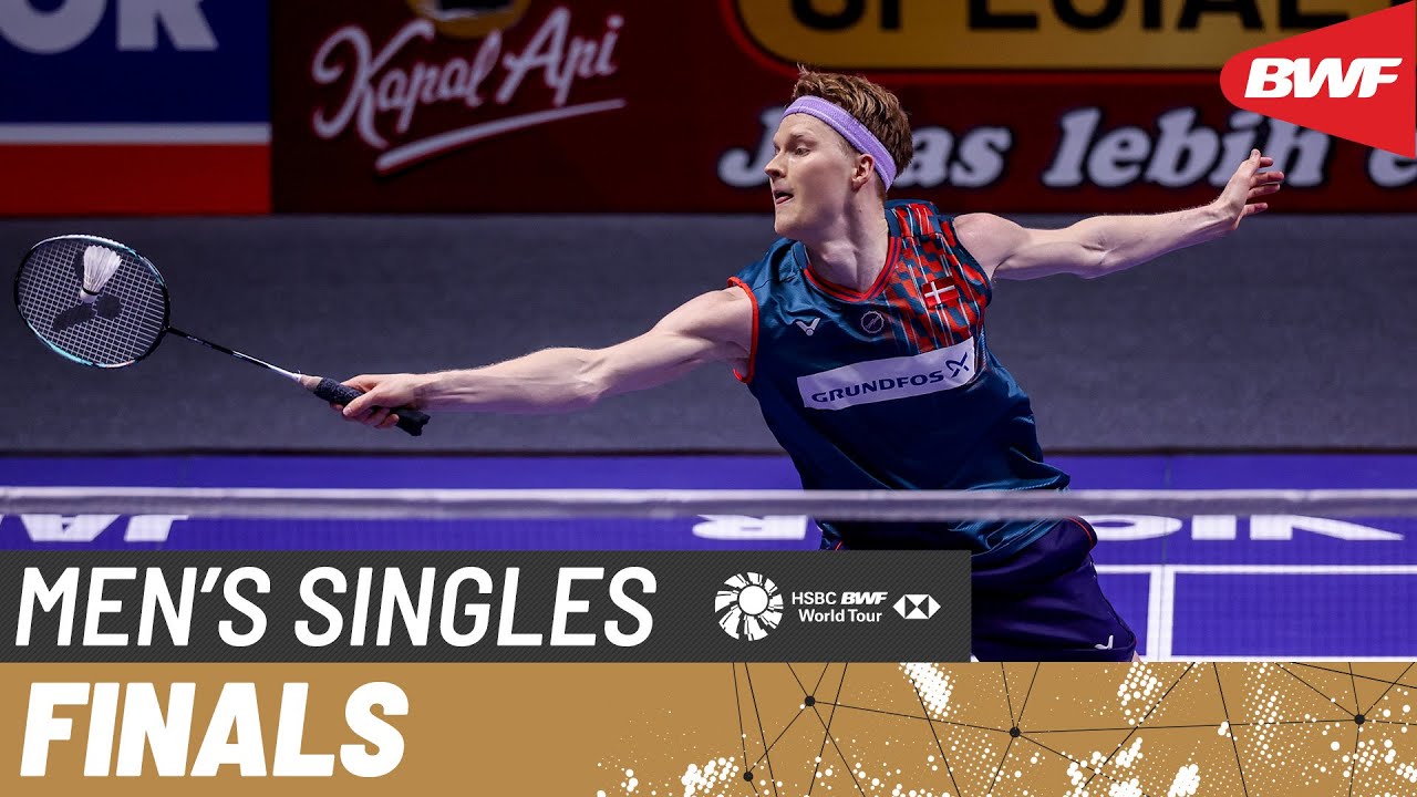2025 Indonesia Open Men’s Singles Final – Anders Antonsen vs. Chou Tien-chen