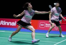 Goh Soon Huat and Shevon Jemie Lai advance to Korea Open mixed doubles round of 8. (Photo: AFP)