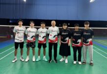 Wong Tat Meng in Australia. (Photo: Roketto Badminton)