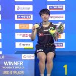 Akane Yamaguchi finally defeats An Se Young in 2025 to win the Korea Open women’s singles title. (Photo: BWF)
