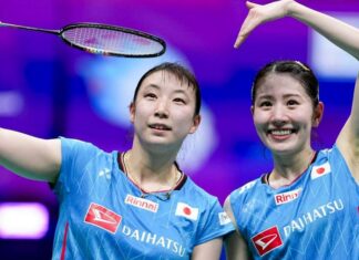 Japan's Arisa Higashino (L) teams up with Chiharu Shida to form new women's doubles duo. (Photo: BWF)