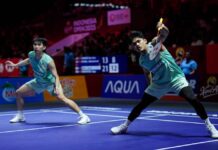 Malaysia’s Choong Hon Jian/Muhammad Haikal and Aaron Chia/Soh Wooi Yik Storm Into 2025 Arctic Open Semi-Finals. (Photo: AFP)