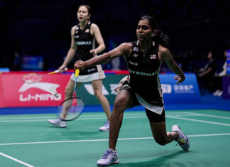 Pearly Tan and Thinaah Muralitharan cruise into the second round of the 2025 Denmark Open after defeating their Indonesian opponents. (Photo: AFP)
