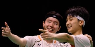 Kim Won Ho and Seo Seung Jae have been showing strong and consistent form all season until their shock second-round exit at the 2025 Denmark Open. (Photo: AFP)