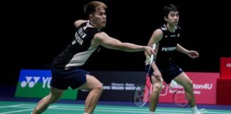 Man Wei Chong and Tee Kai Wun advance to the 2025 Hylo Open quarter-finals. (Photo: AFP)