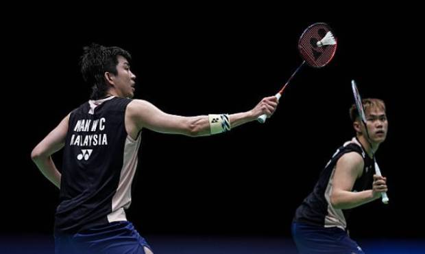 Man Wei Chong/Tee Kai Wun storm into the 2025 Hylo Open semi-finals. (Photo: AFP) Man Wei Chong/Tee Kai Wun storm into the 2025 Hylo Open semi-finals. (Photo: AFP)