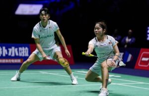 Hoo Pang Ron and Cheng Su Yin advance to the 2025 Kumamoto Masters second round. (Photo: AFP)